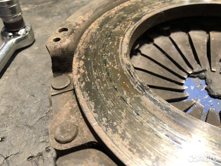 Маховик m30 одномассовый с корзиной