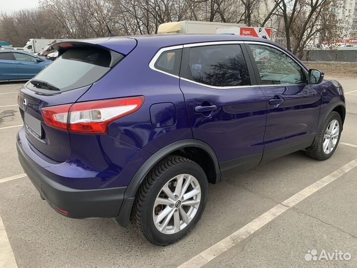 Nissan Qashqai 2.0 CVT, 2016, 92 000 км