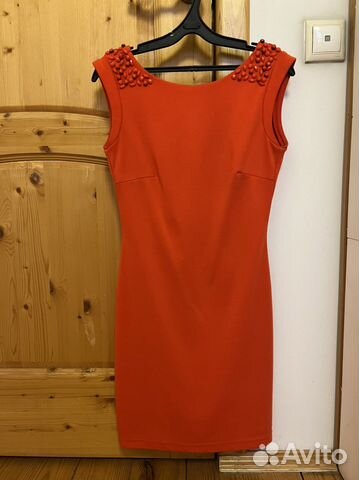Платье красное Incity размер 42