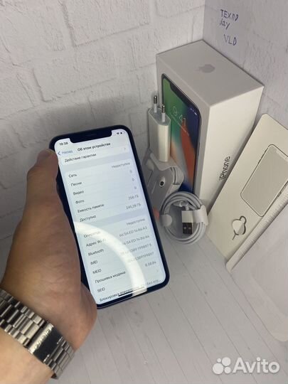 iPhone x 256gb новый