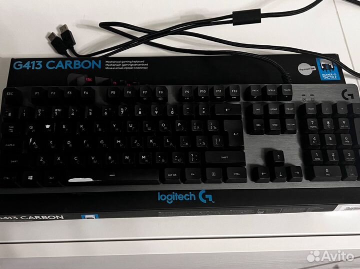 Игровая клавиатура logitech g413 carbon