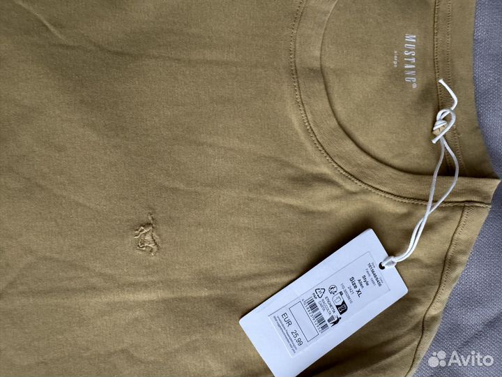 Футболка мужская mustang, XL, новая