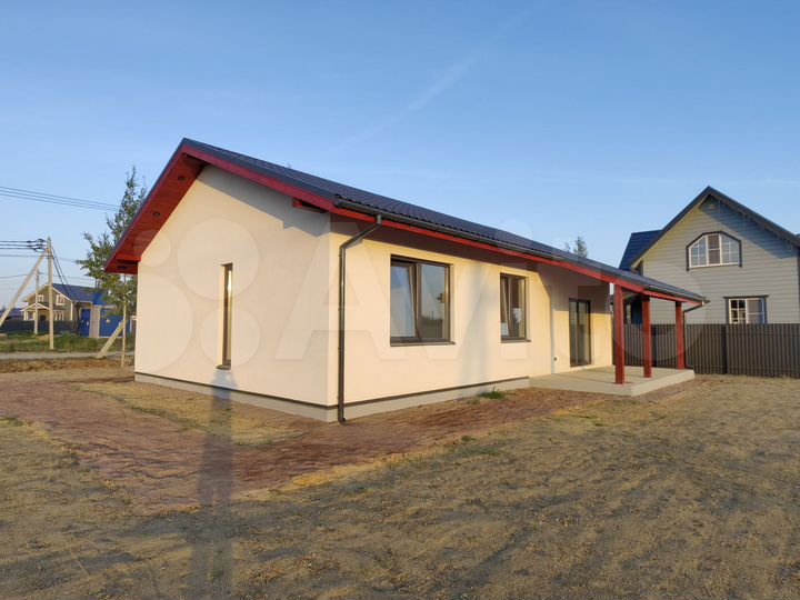 Дом 108 м² на участке 9 сот.