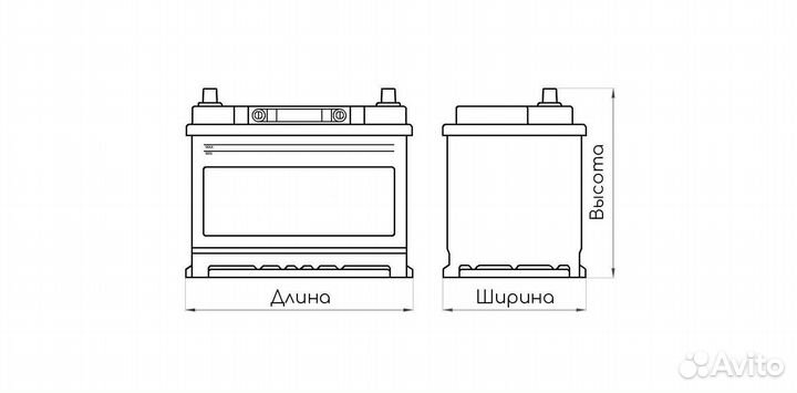 Аккумулятор 70 А.ч. Solite AGM 760 A/EN