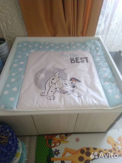 Пеленальный столик на комод