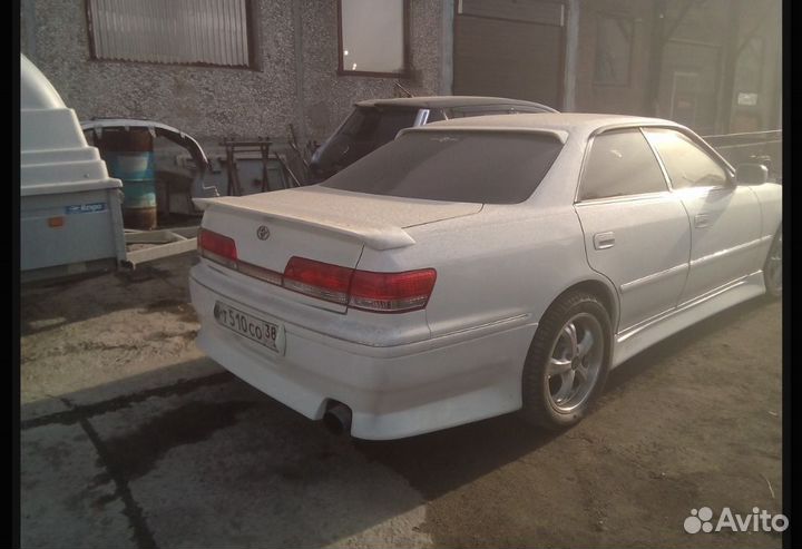 Накладка на задний бампер Vertex mark2 100кузов