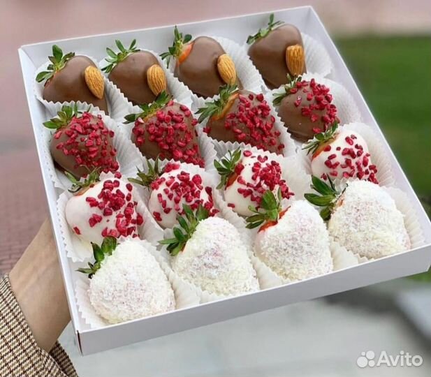 Клубника в бельгийском шоколаде