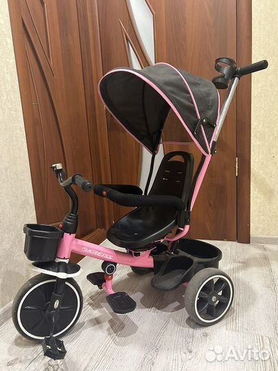 Велосипед трехколесный Kreiss с тентом