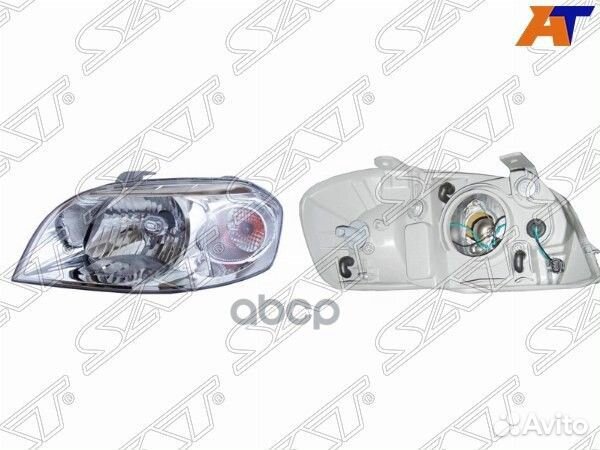 Фара chevrolet aveo T250 05-11 4D LH не под эле