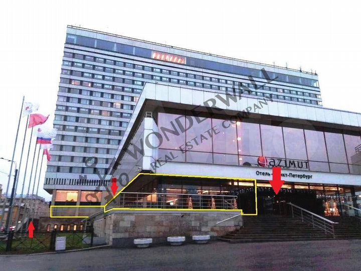 Сдам помещение общественного питания, 1191 м²