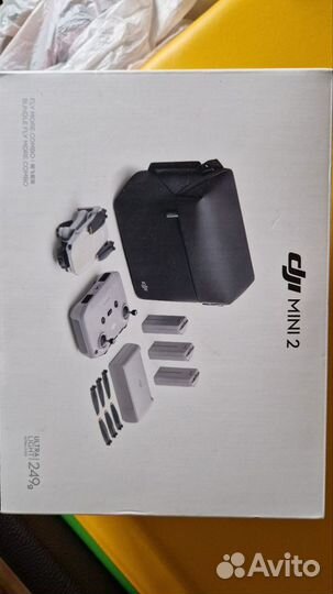 Квадрокоптер dji mini 2 fly more combo