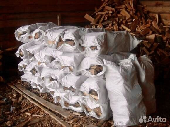 Дрова Дубовые в мешках и сетках uy200