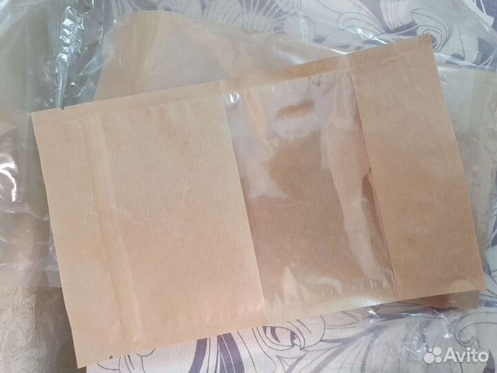 Крафт пакеты дой-пак с окном