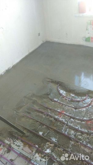 Стяжка пола, механизированная стяжка и наливной