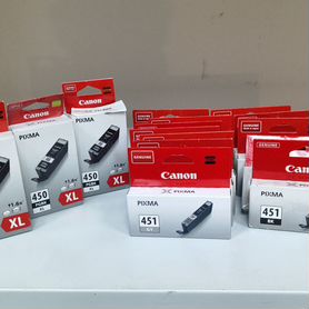 Оригинальные картриджи Canon CLI-451/pgbk-450