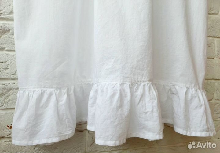 Сорочка ночная с рюшами винтаж