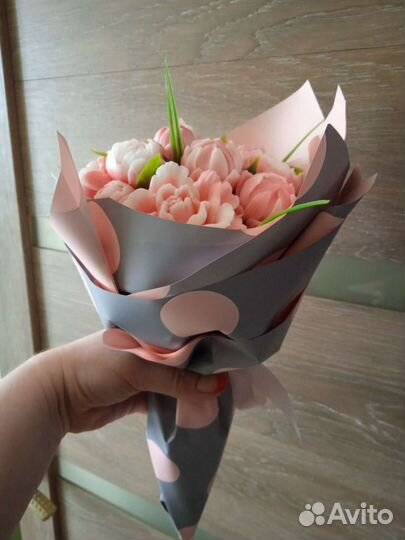 Букеты из мыла ручной работы