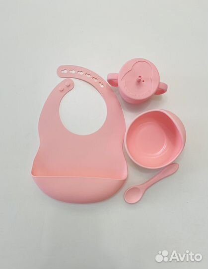 Детская силиконовая посуда