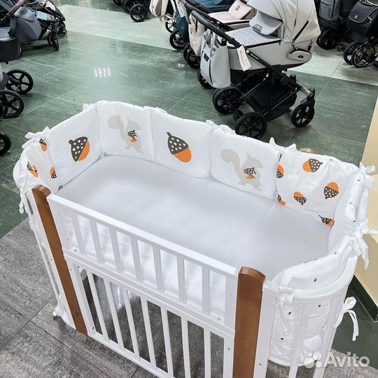 Кроватка-трансформер Мика 4в1