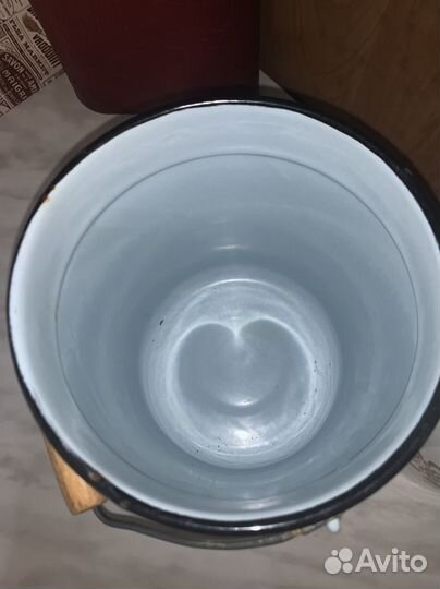 Бидон эмалированный