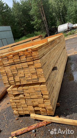 Доска обрезная 40х200х6000мм ГОСТ