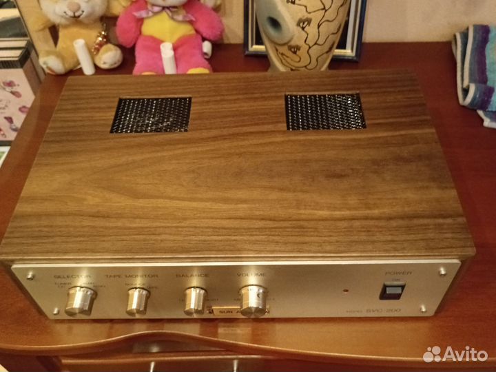 Ламповый предусилитель sun audio. Svc-200