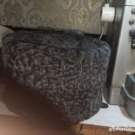 Каракулевые кубанки цвет чёрный