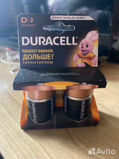 Батарейка duracell