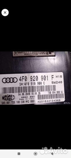 Приборная панель ауди а 6 с 6