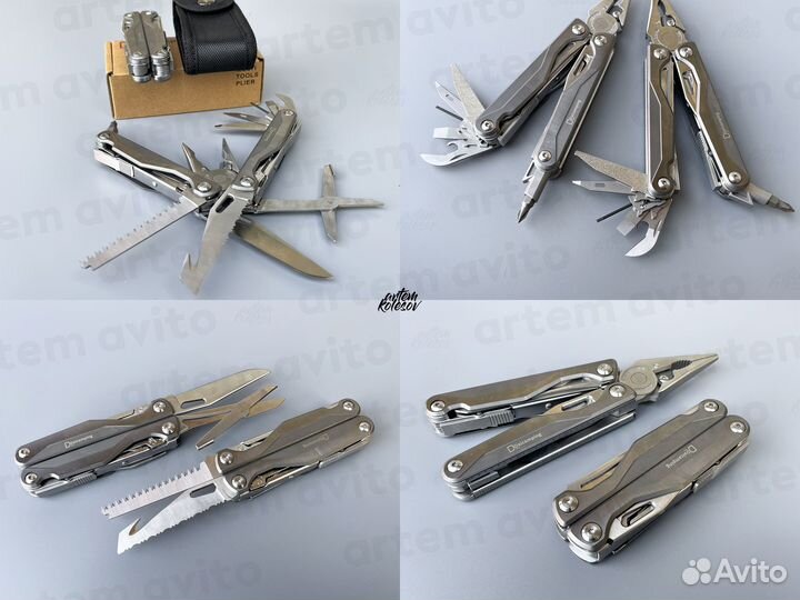 Мультитул Daicamping DL7 с титановой рукоятью