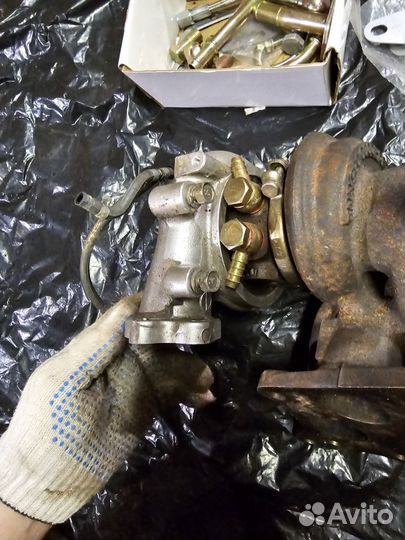 Турбина твинскролл TD04HLA