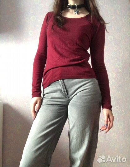 Кофта красная