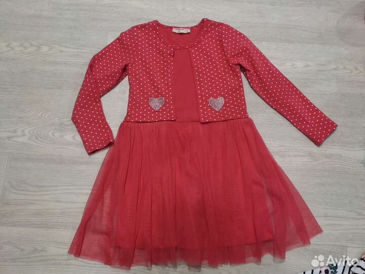 Платье для девочки стильное 116