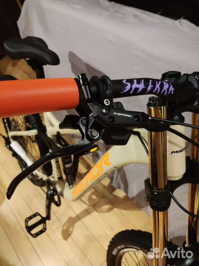 Горный DH велосипед двухподвес