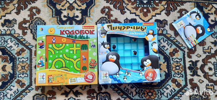 Настольные игры из серии Бондибон