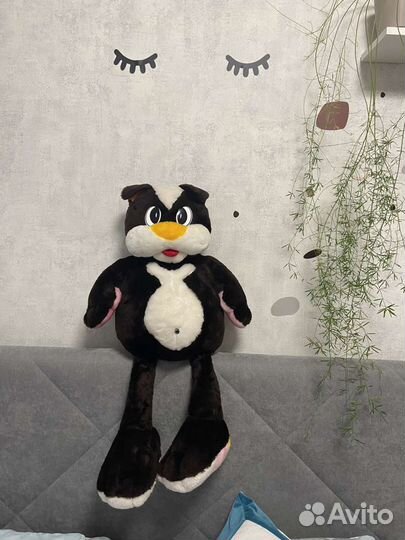 Котик мягкий обнимашка