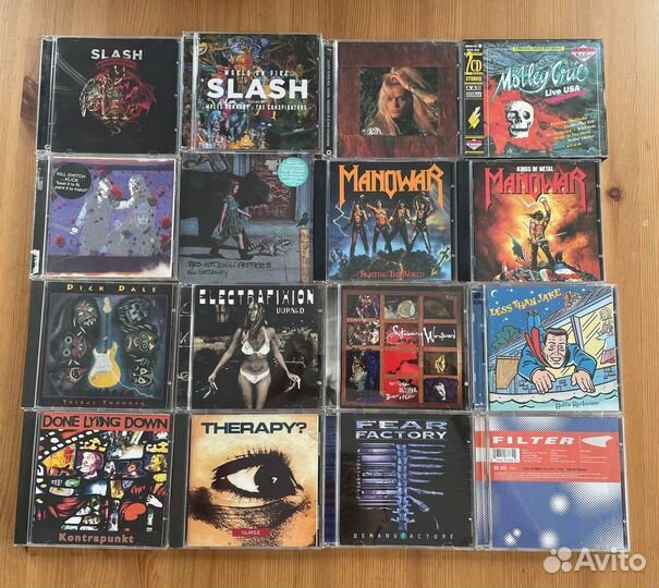 Более 50 CD от Heavy Metal до Industrial