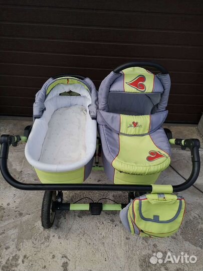 Коляска для двойни или погодок Tako Duo Jumper 2 в