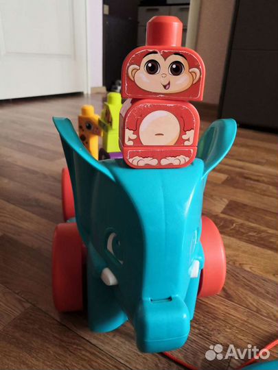 Конструктор mega bloks неуклюжий слон