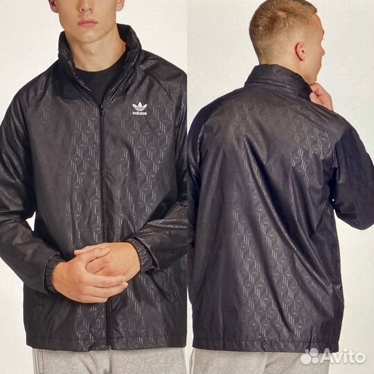 Ветровка Adidas Mono AOP Windbreaker black, р.54