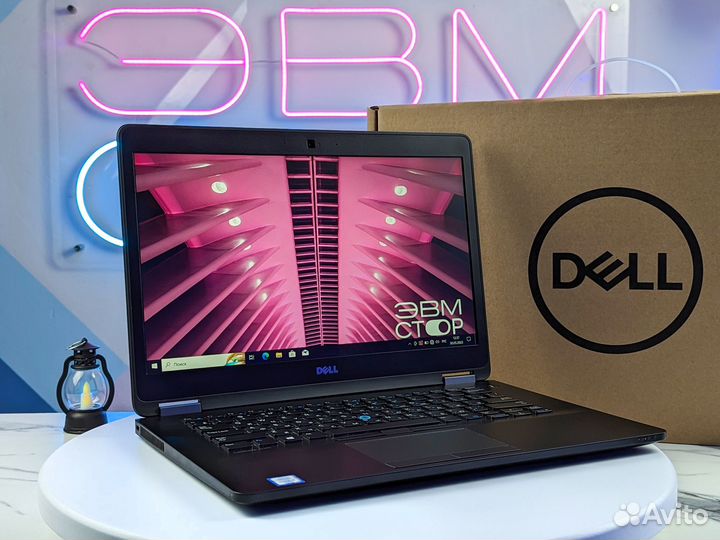С гарантией Dell E7470 i7-6600U FHD IPS 8GB 256SSD