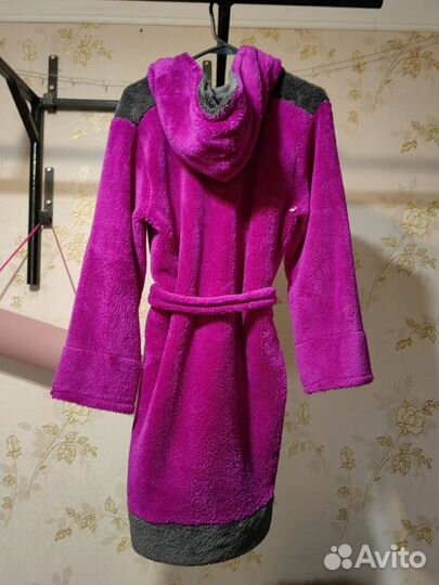 Халат махровый для девочки