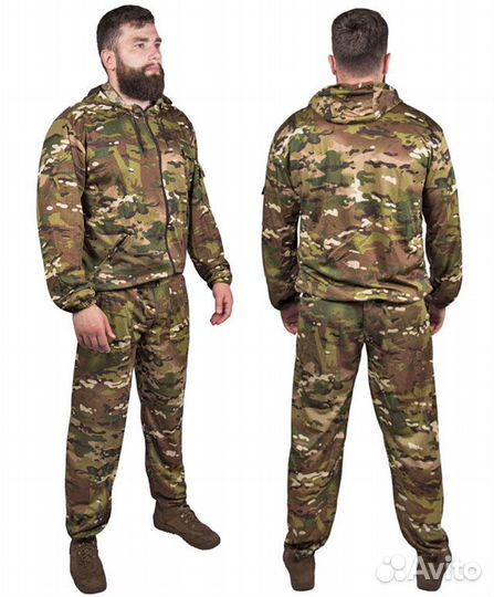 Маскхалат мультикам Сетка все размеры