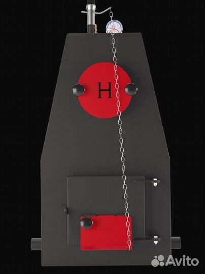 Твердотопливный котёл 8 квт