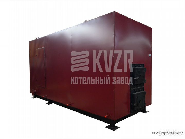 Промышленный котел на дровах 1,16 мвт