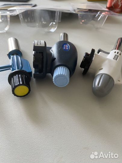 Газовая горелка, газ в баллонах