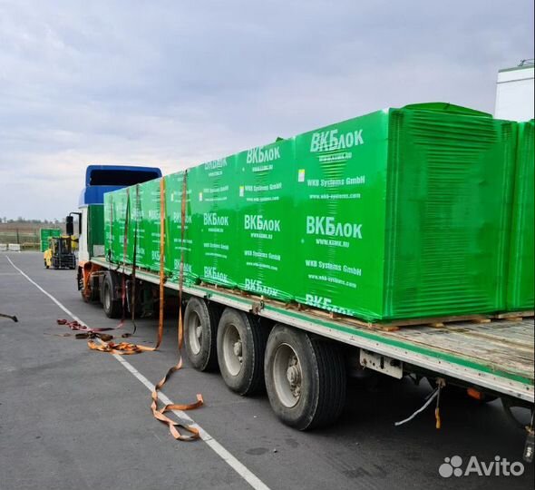 Газобетон вк Блок с доставкой
