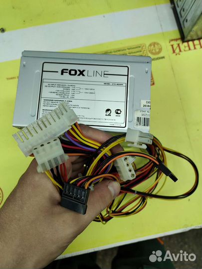 Блок питания foxline ATX400PRS