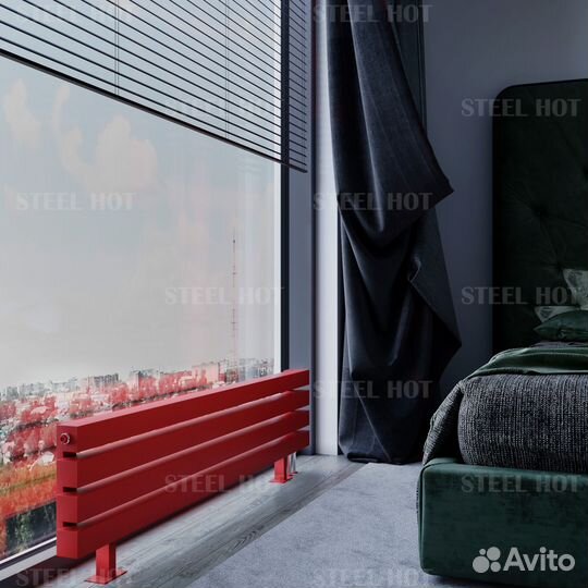 Напольный дизайн радиатор Steel-Hot \ Заводите