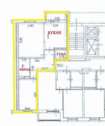 2-к. квартира, 62,7 м², 3/10 эт.